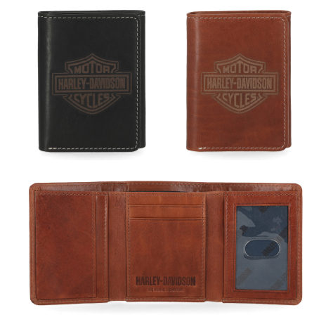 Harley-Davidson Laser Logo Trifold