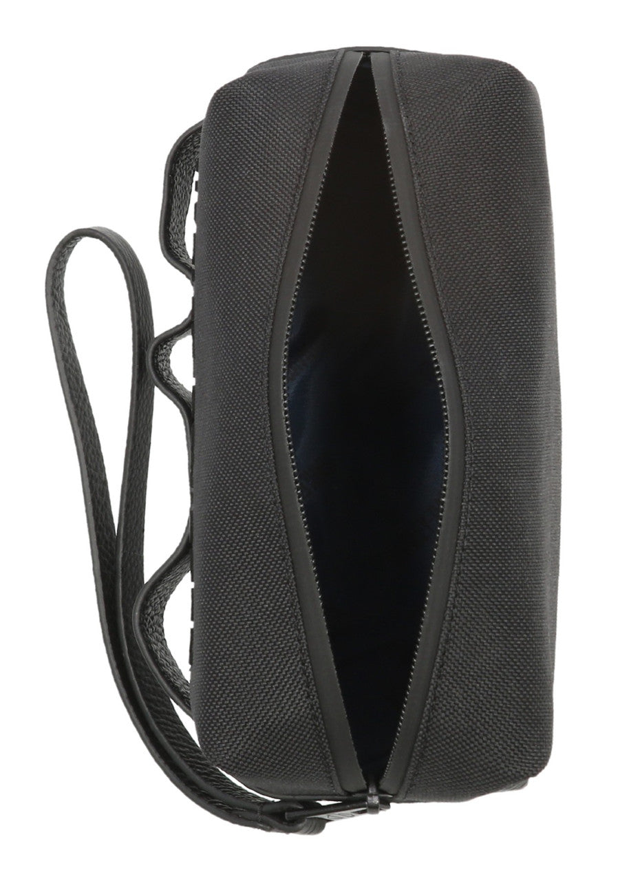 Harley-Davidson® Modular Traveling Polyester Toiletry Kit Case - Matte Black