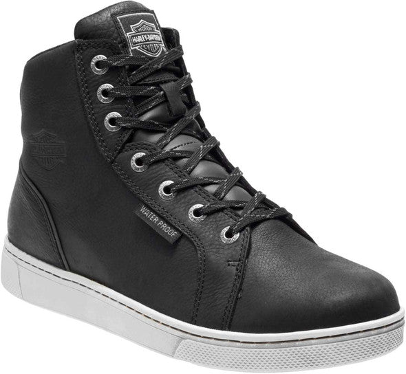 Harley-Davidson® Men's Midland Grey or Black WP Motorcycle Boots
