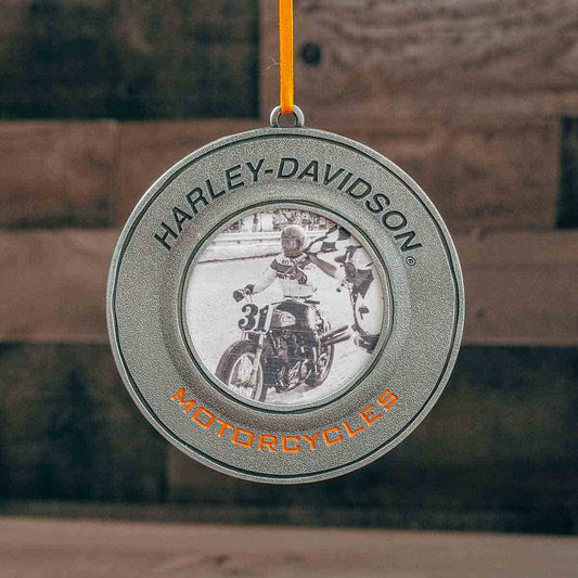 H-D Mini Pewter Picture Frame Ornament