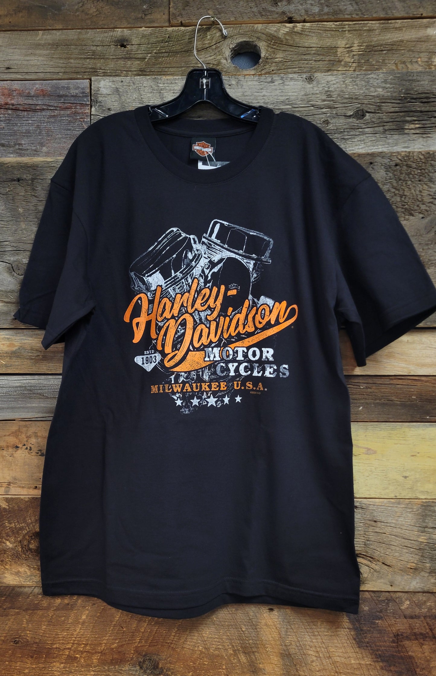 H-D "Panhead Outline" T-shirt