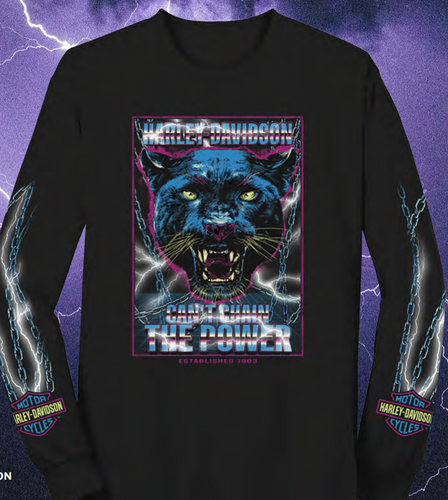 Power Chain Long Sleeve T-Shirt (only in 2XL and 3XL)