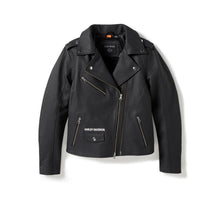 Women's H-D Rebel Biker Leather Riding Jacket