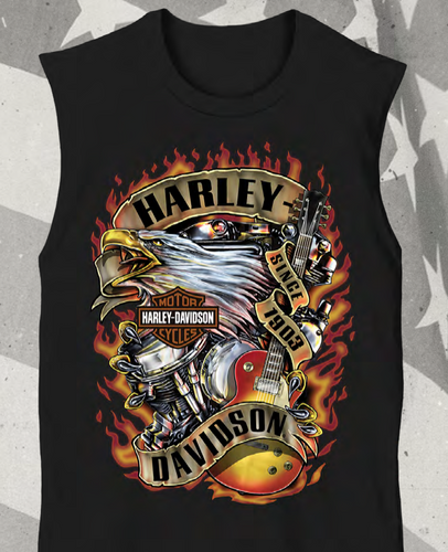 Rockin' Panhead Sleeveless Tee