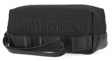 Harley-Davidson® Modular Traveling Polyester Toiletry Kit Case - Matte Black