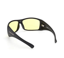 WORKOUT Sport Performance Sunglasses - Matte Black/Yellow