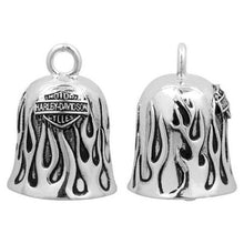 Harley-Davidson Silver Flames Bar & Shield Ride Bell