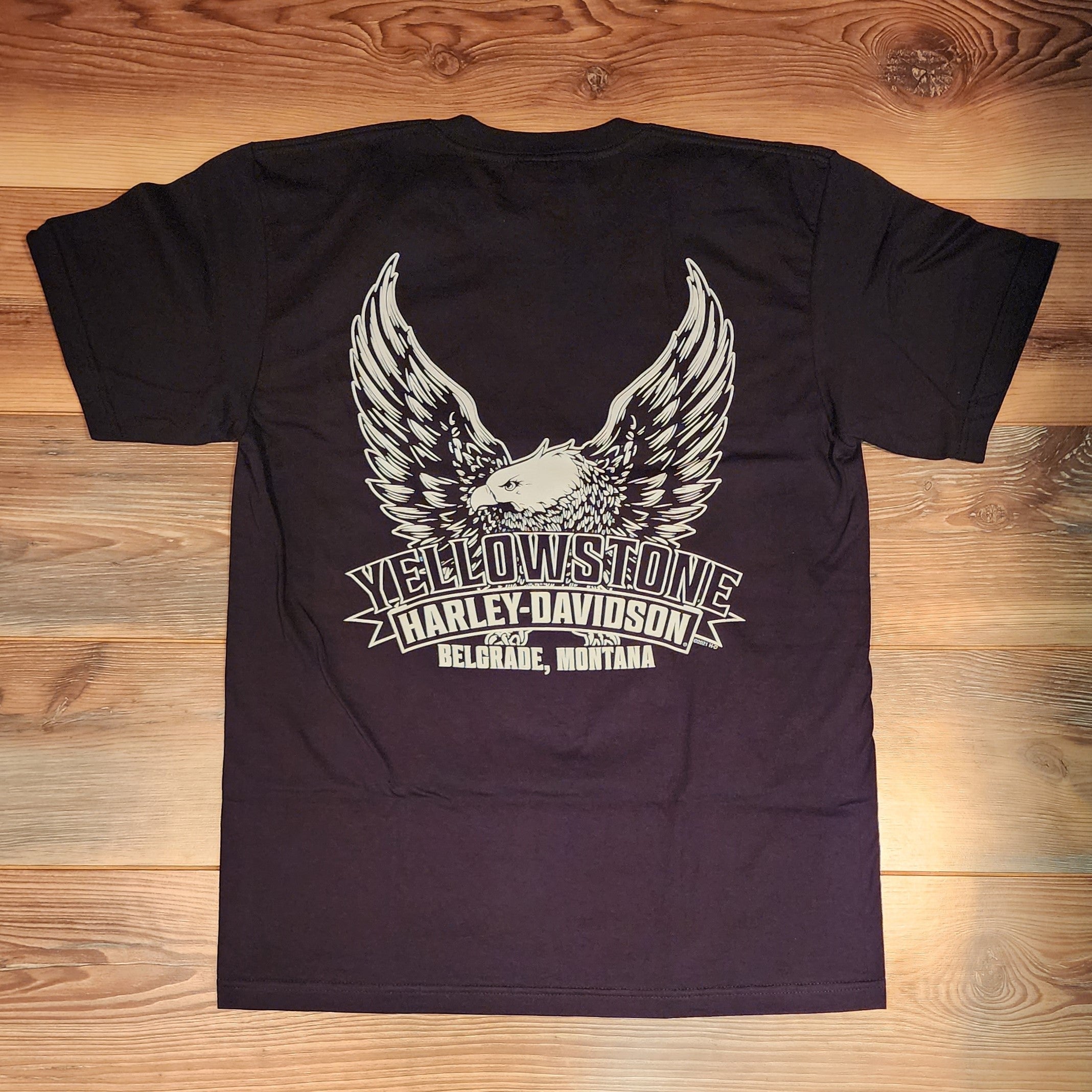 Men's Short Sleeve National USA T-Shirt – Yellowstone Harley-Davidson