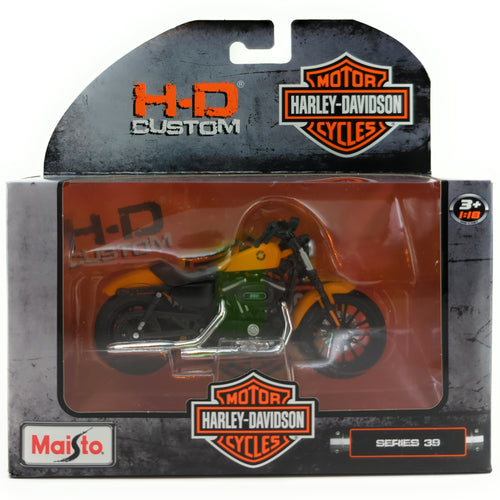H-D Custom Harley-Davidson 1:18 Die-Cast Motorcycles