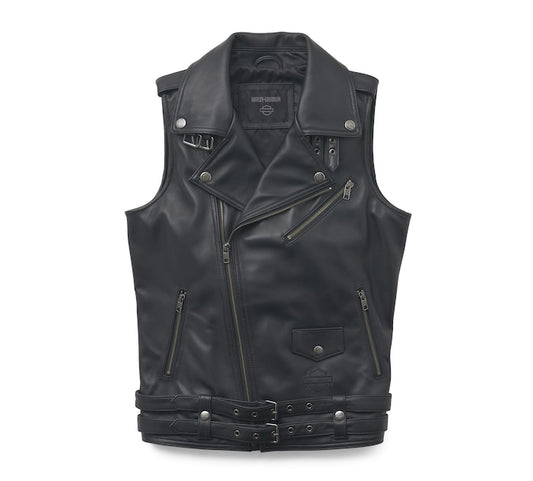 H-D Women's Pierce Leather Vest