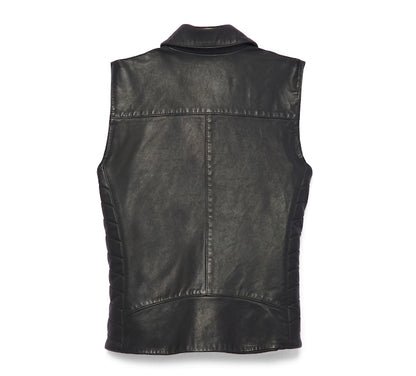 H-D Women's Electric Leather Vest