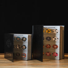 Harley-Davidson Collector's Poker Chip Leather Grain Album