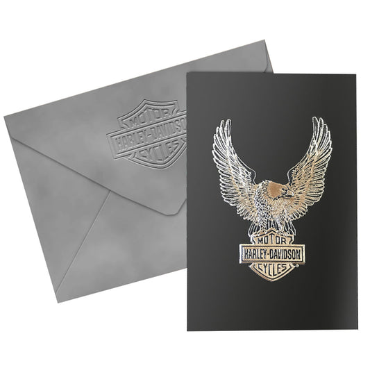 H-D UPSWEPT EAGLE THANK YOU CARDS -BOXED SET