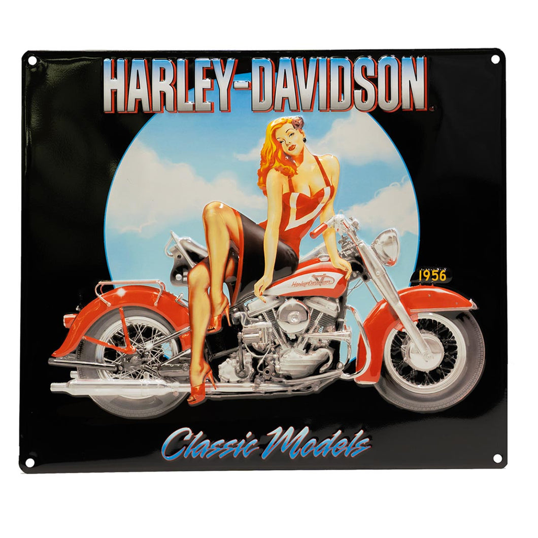 H-D Classic Model Models Tin Sign