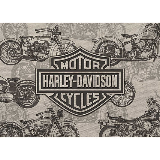 H-D Motorcycles Greeting Card