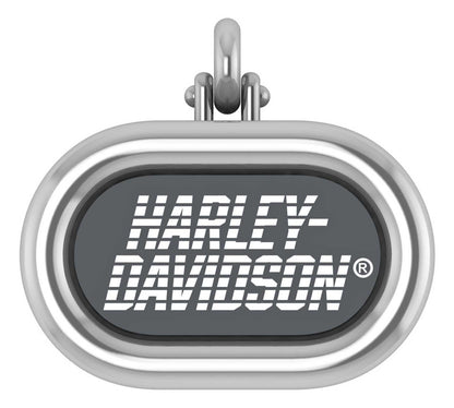 Harley-Davidson Oval H-D Script/B&S Logo Motorcycle Ride Bell - Silver Finish