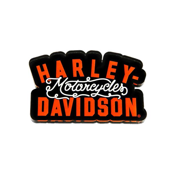 Harley-Davidson Cut-Out H-D Motorcycles Hard Acrylic Magnet ...